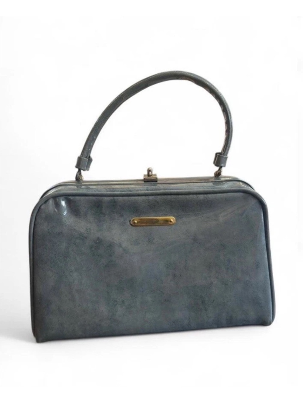Vintage 1960s Verdi Vinyl/Leather Handbag